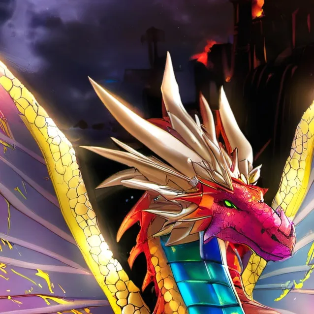 chat with ai character: rainbow