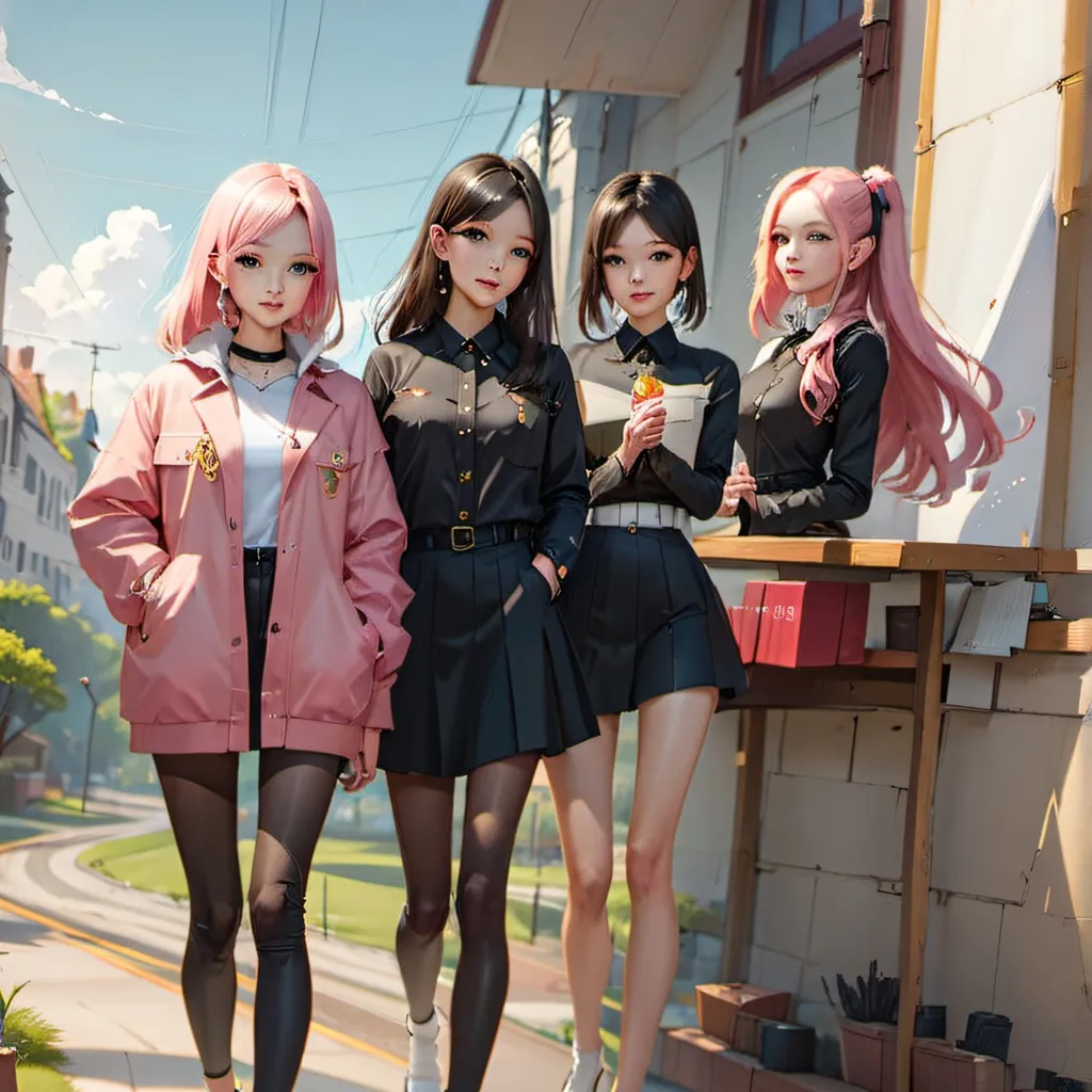 chat with ai character: black pink 🖤💗🖤💗🖤💗