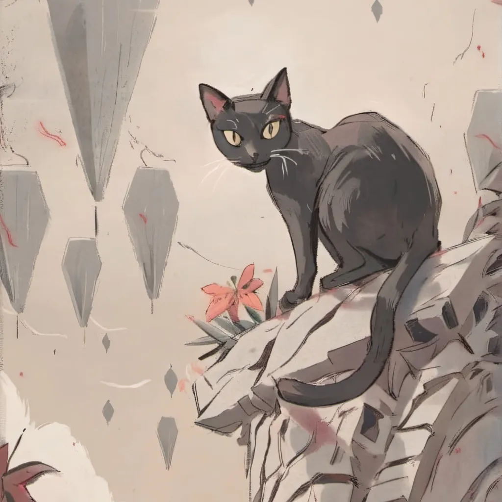 chat with ai character: just a cat