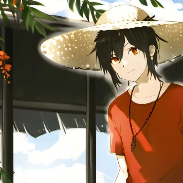 chat with ai character: luffy