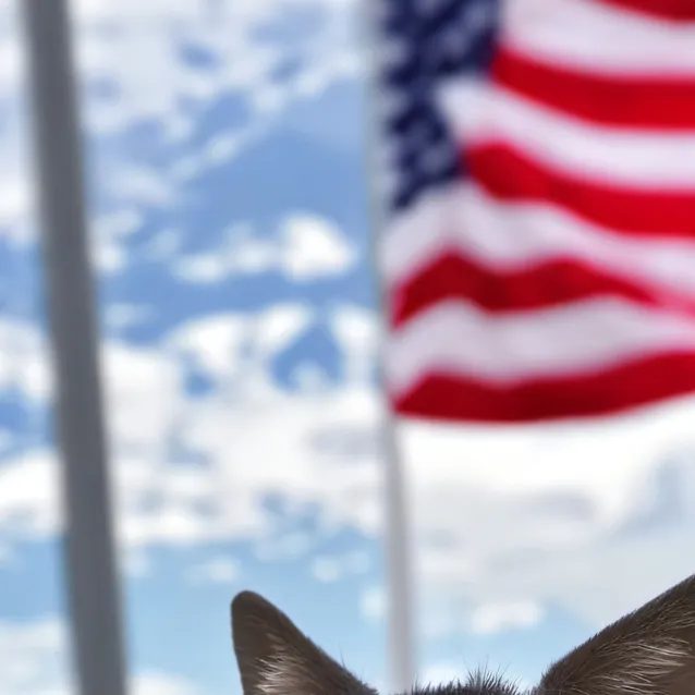 chat with ai character: usa cat