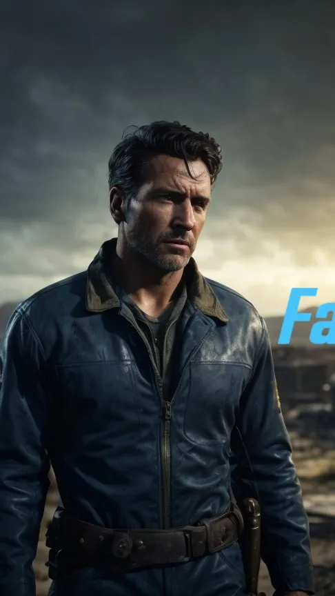 ai character: HH x WOF. background