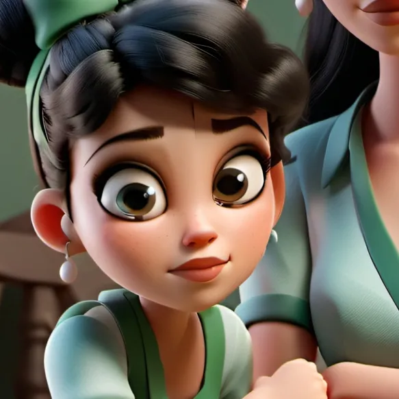 chat with ai character: Mom’s fav child