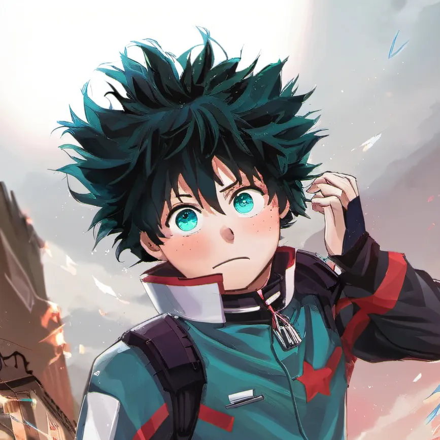 chat with ai character: Deku
