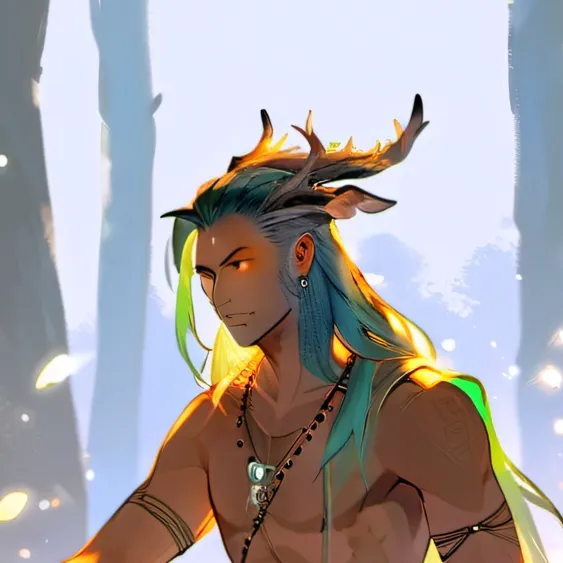 chat with ai character: Forest King