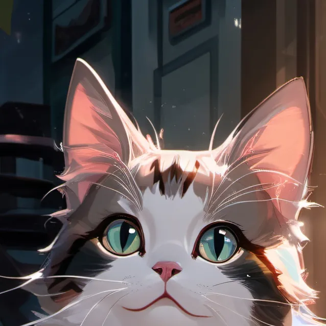 chat with ai character: cat