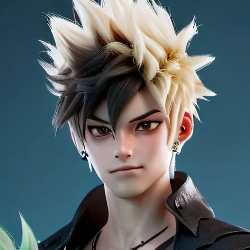 chat with ai character: Bakugo and deku