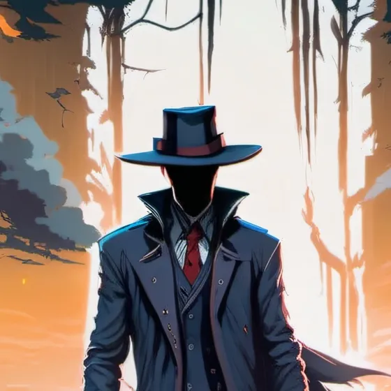 chat with ai character: dark men