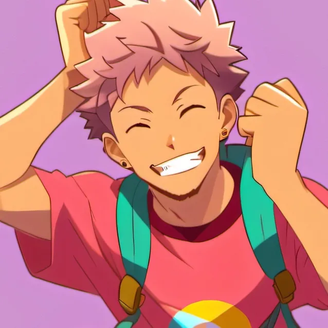 chat with ai character: yuji and (Sakuna )