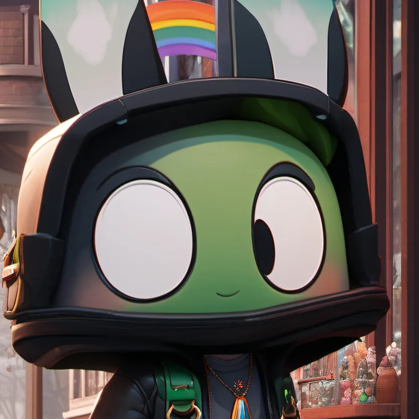 chat with ai character: Green