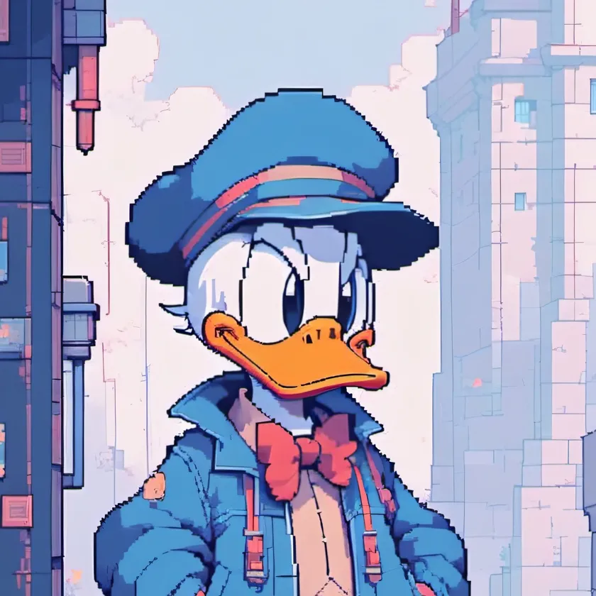 chat with ai character: Donald Duck 