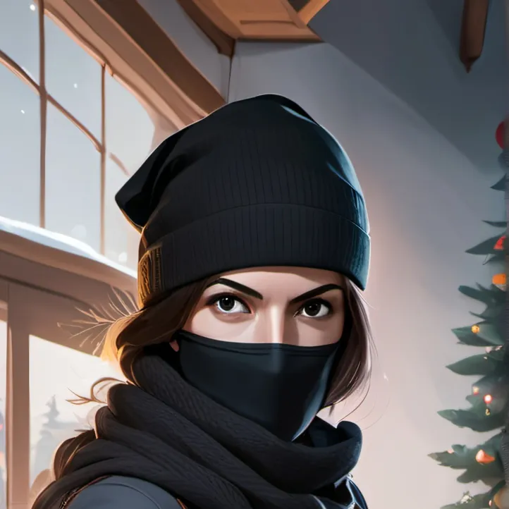 chat with ai character: Christmas Robber