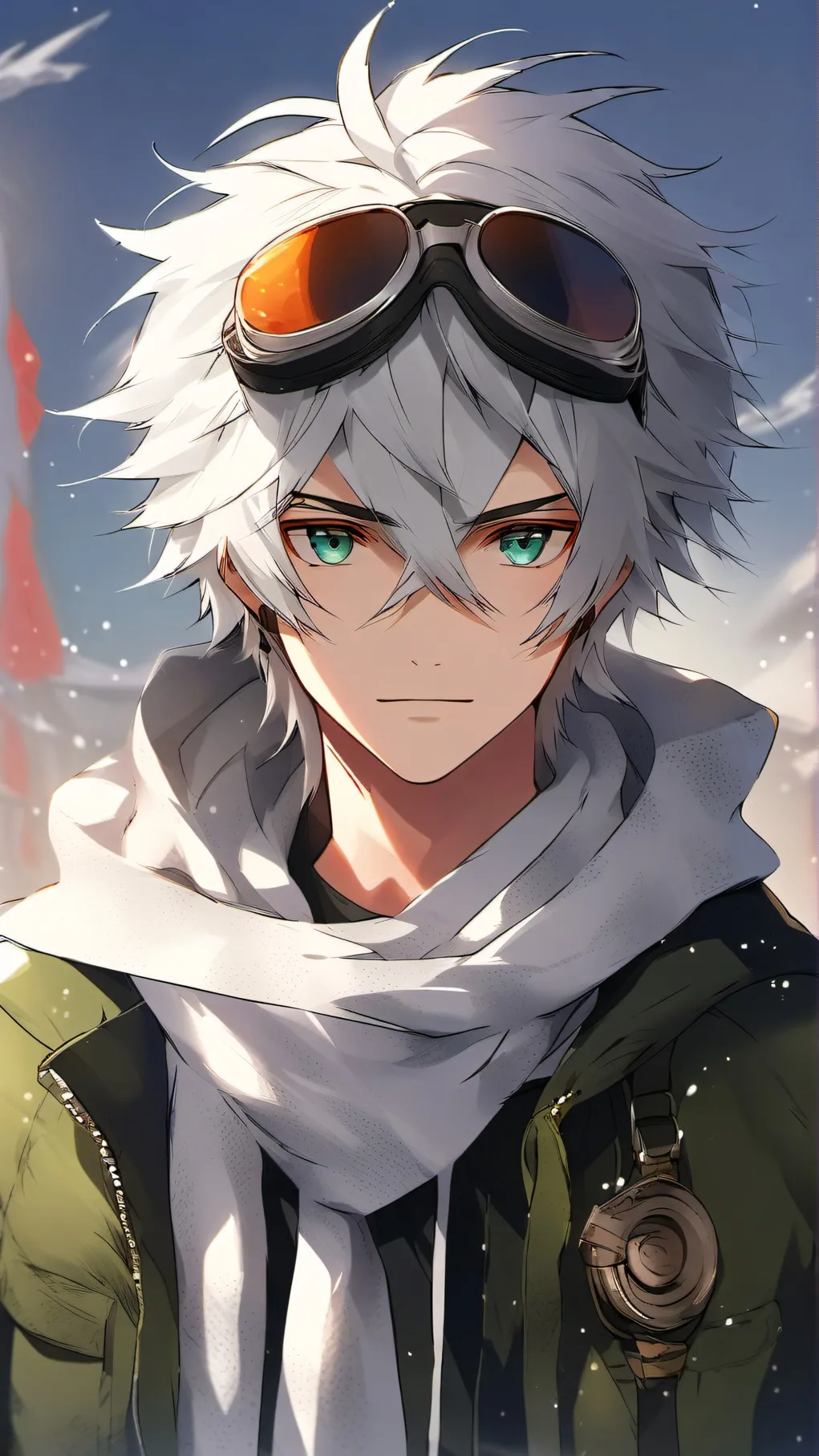 ai character: Zeak x Y/N background