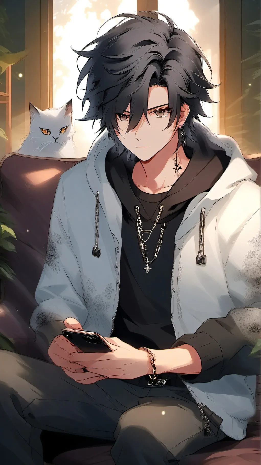 ai character: Jacob;) background