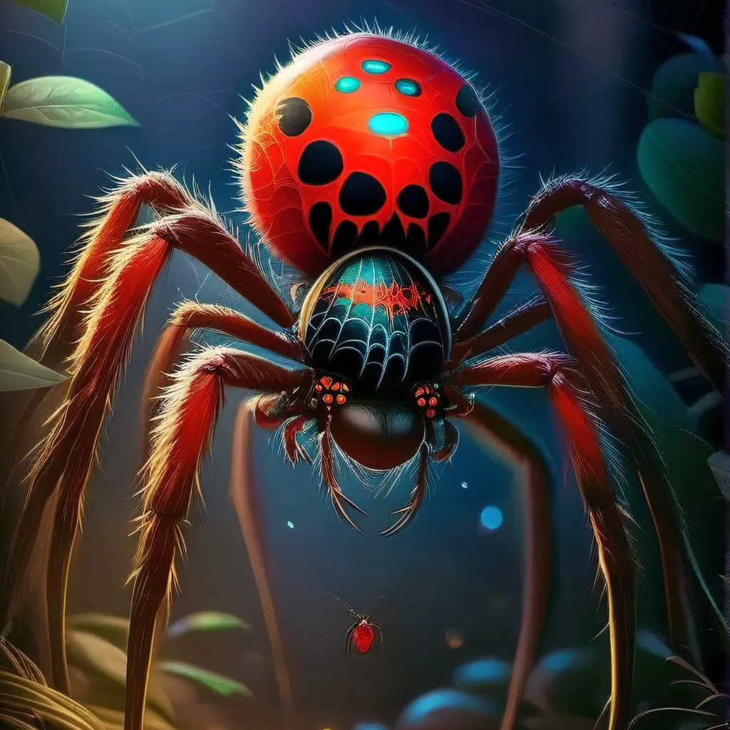 chat with ai character: pregnant spider 