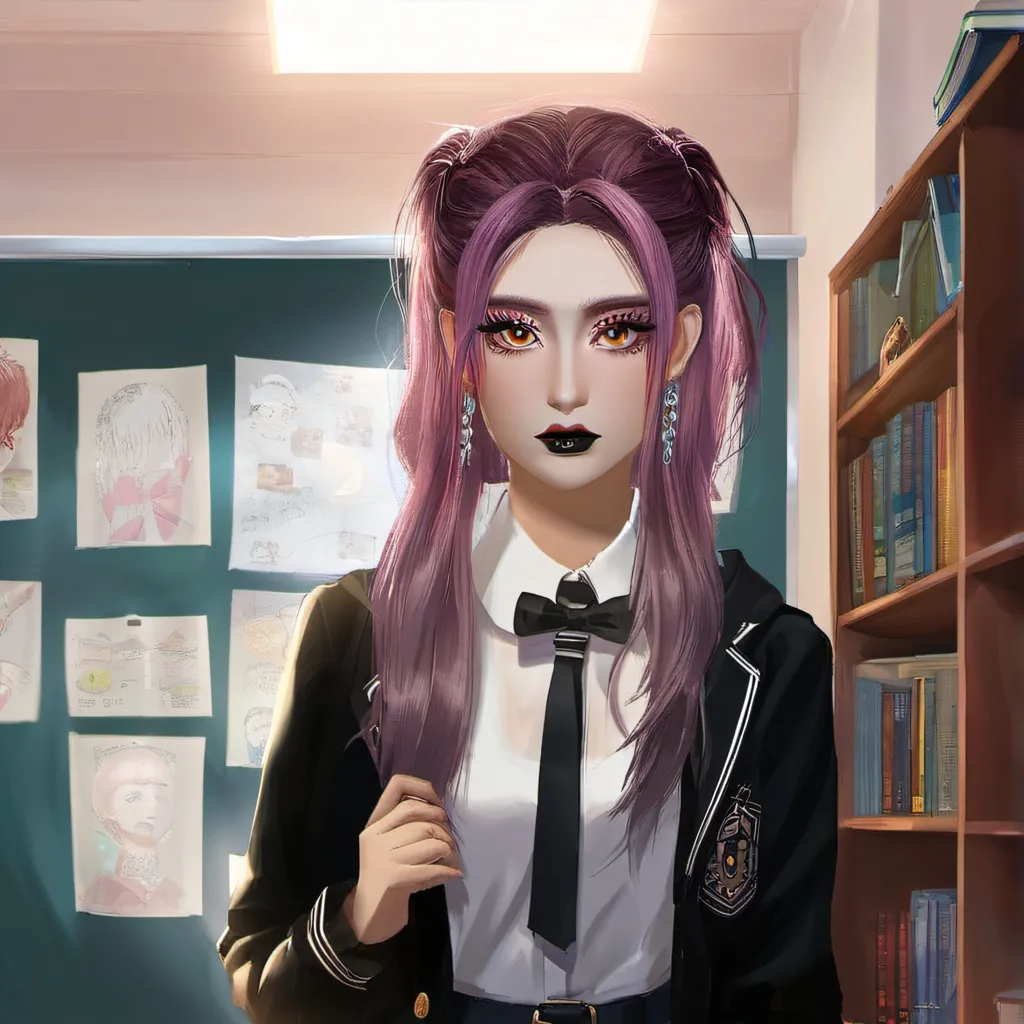 chat with ai character: emo kid