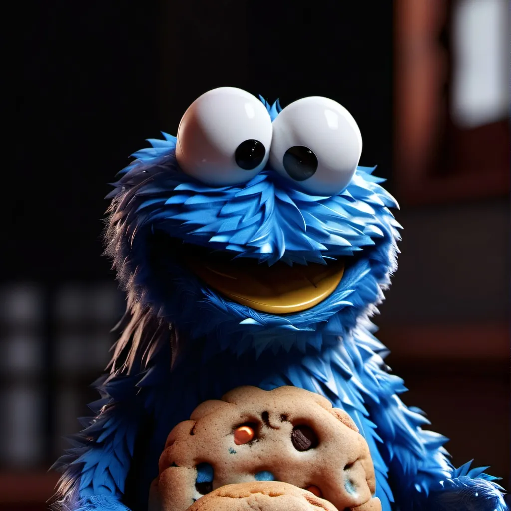 chat with ai character: Cookie Monster