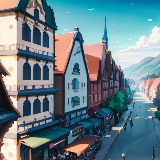 chat with ai character: Toonville