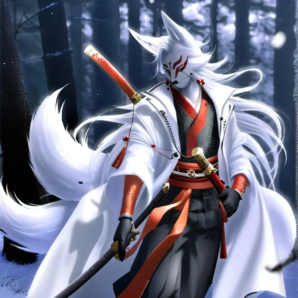 chat with ai character: Kitsune