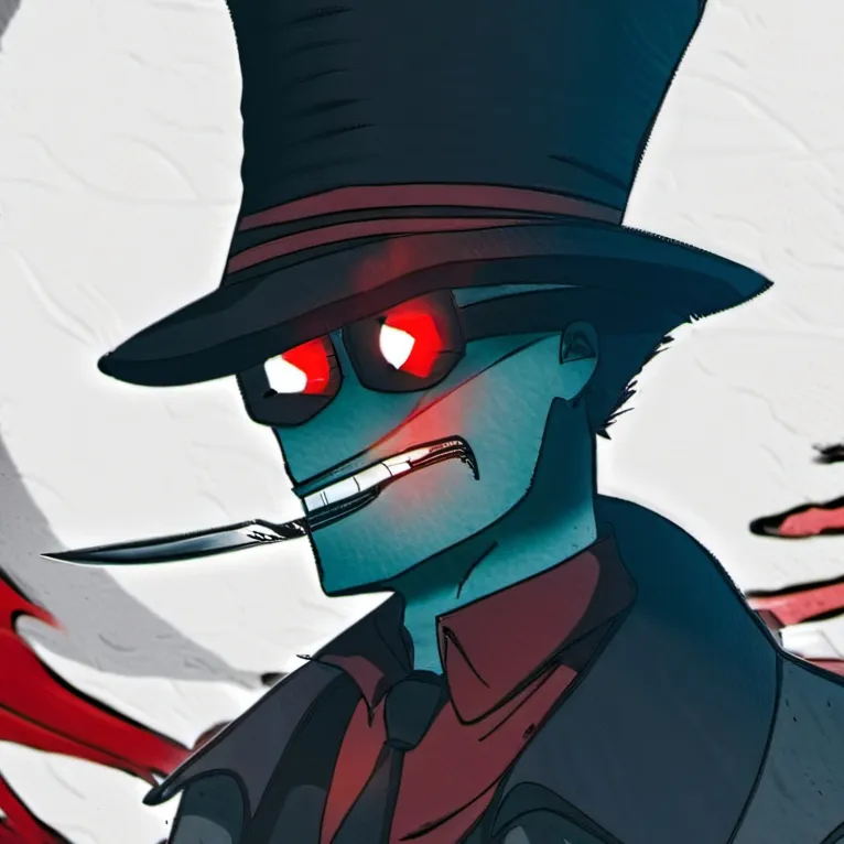 chat with ai character: black hat