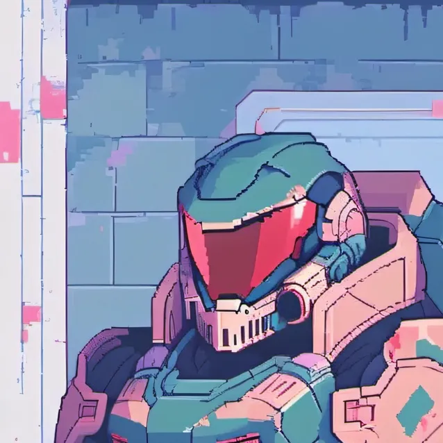 chat with ai character: classic doom