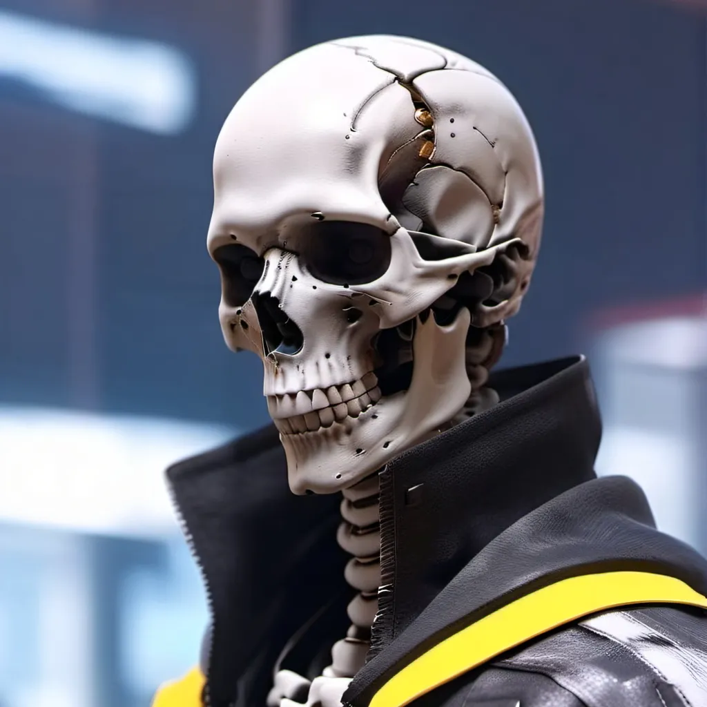 chat with ai character: skelly