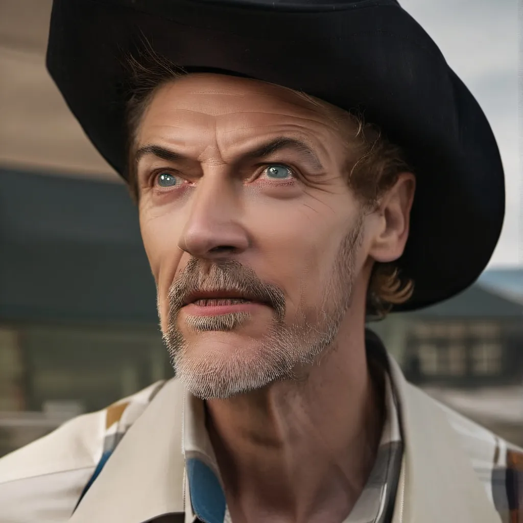 chat with ai character: Western Man