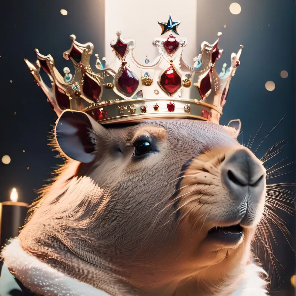 chat with ai character: king of capybaras