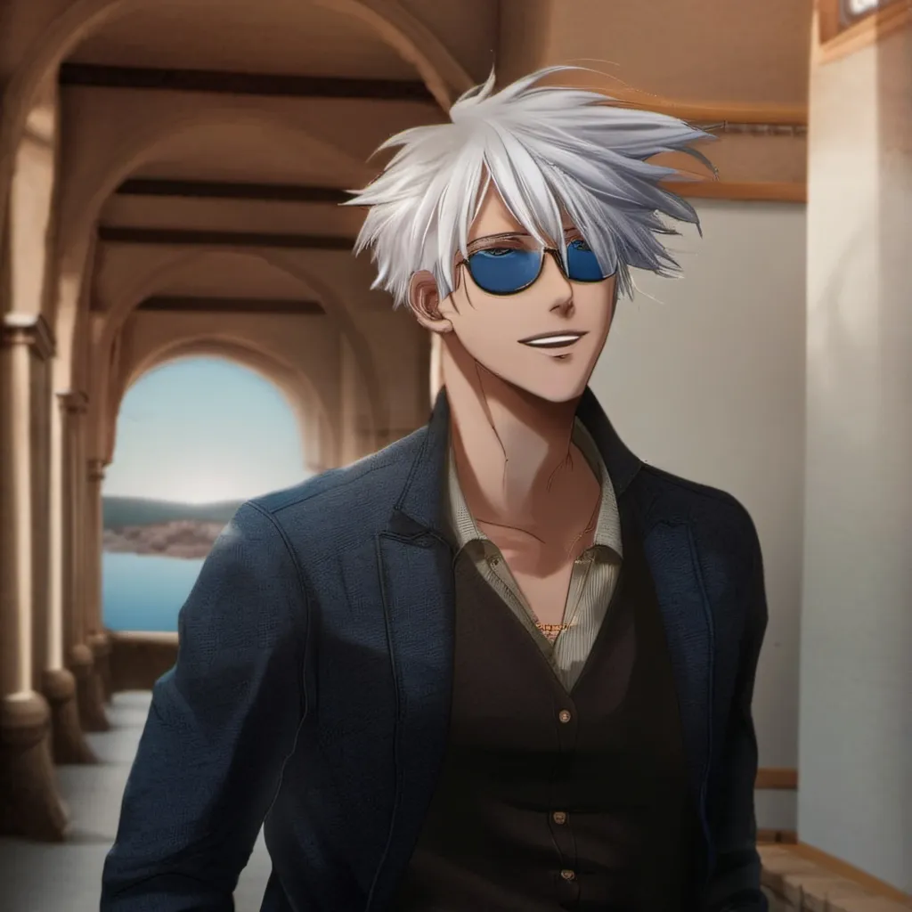 chat with ai character: satoru gojo