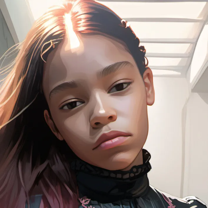 chat with ai character: Emila