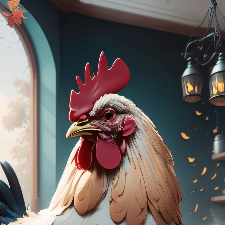 chat with ai character: Talking Chicken