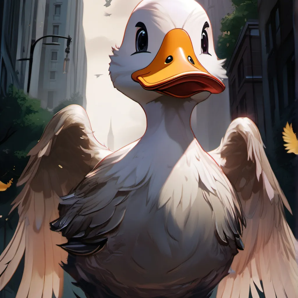 chat with ai character: duckie