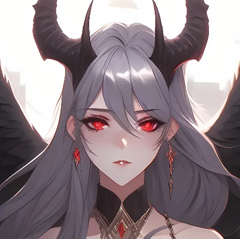 chat with ai character: Fallen demon angel