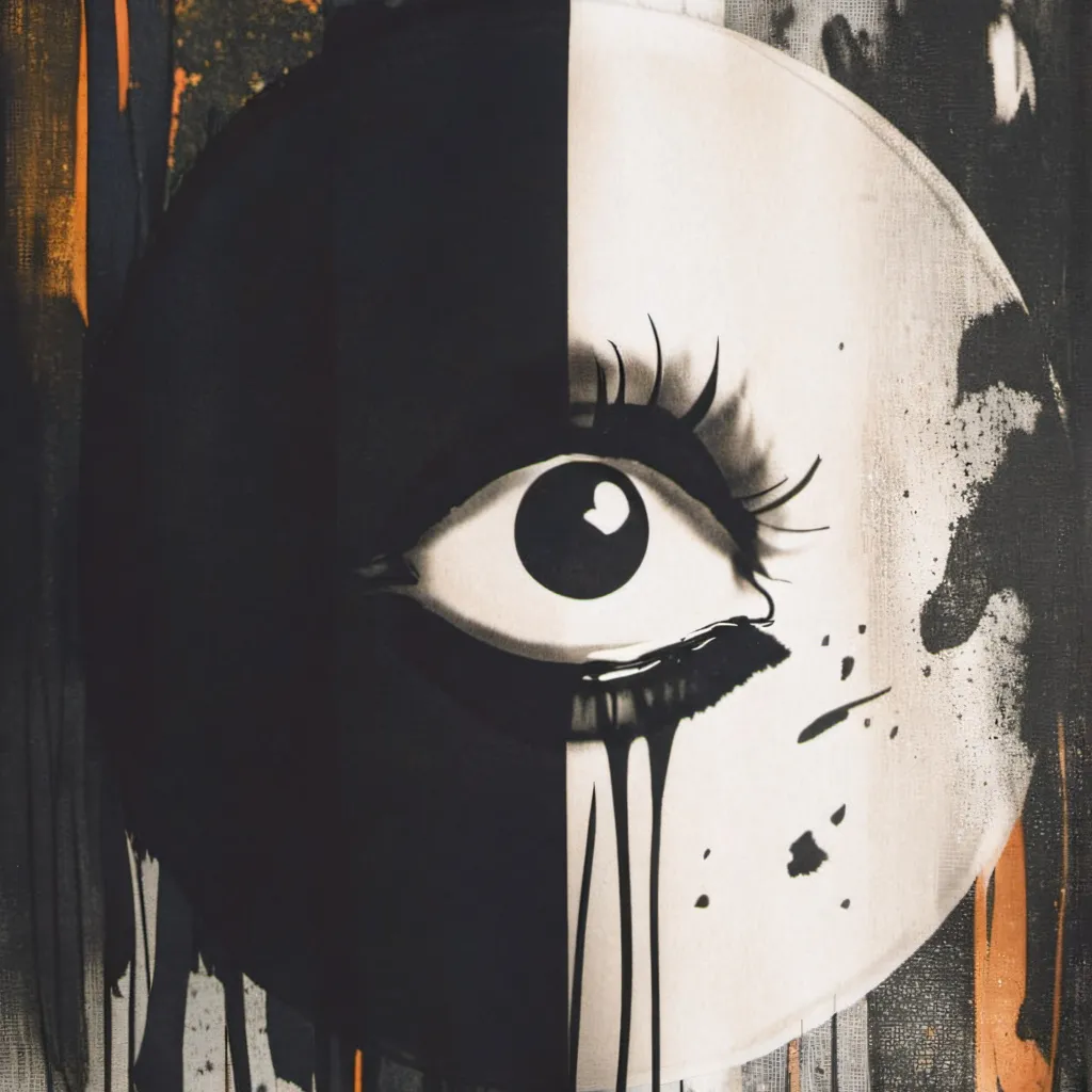 chat with ai character: black and white