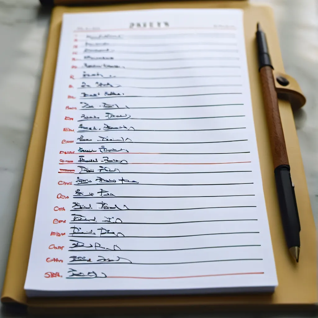 chat with ai character: Birthday list