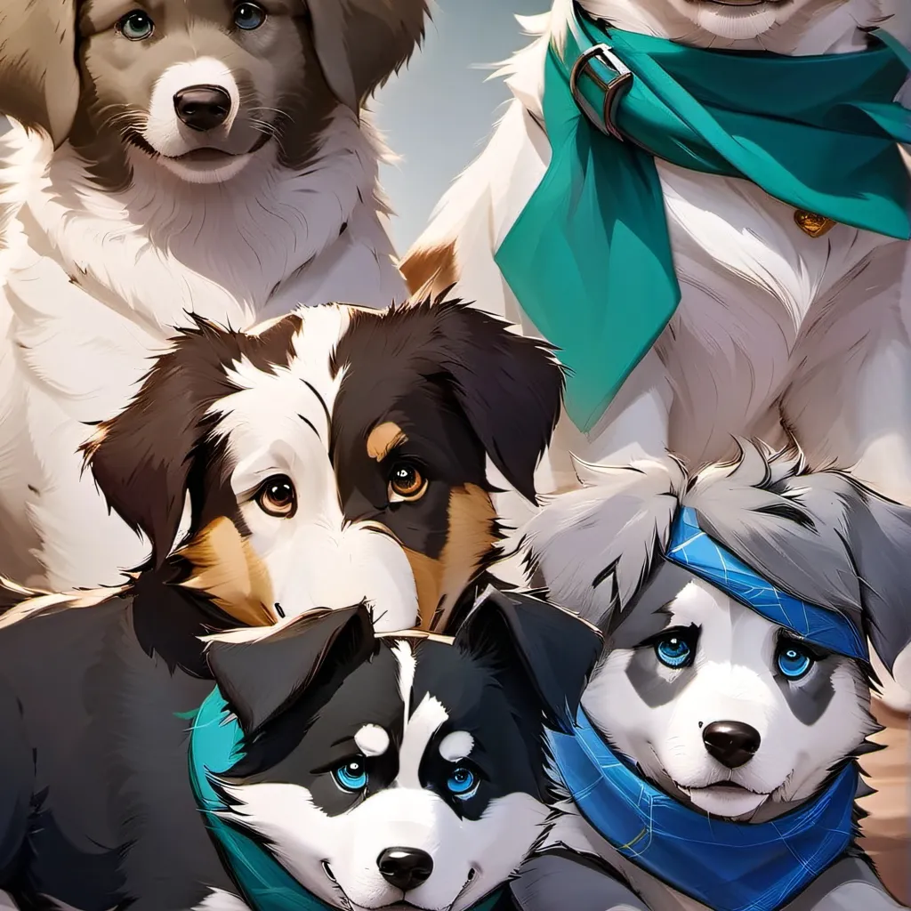 chat with ai character: The kennel dogs