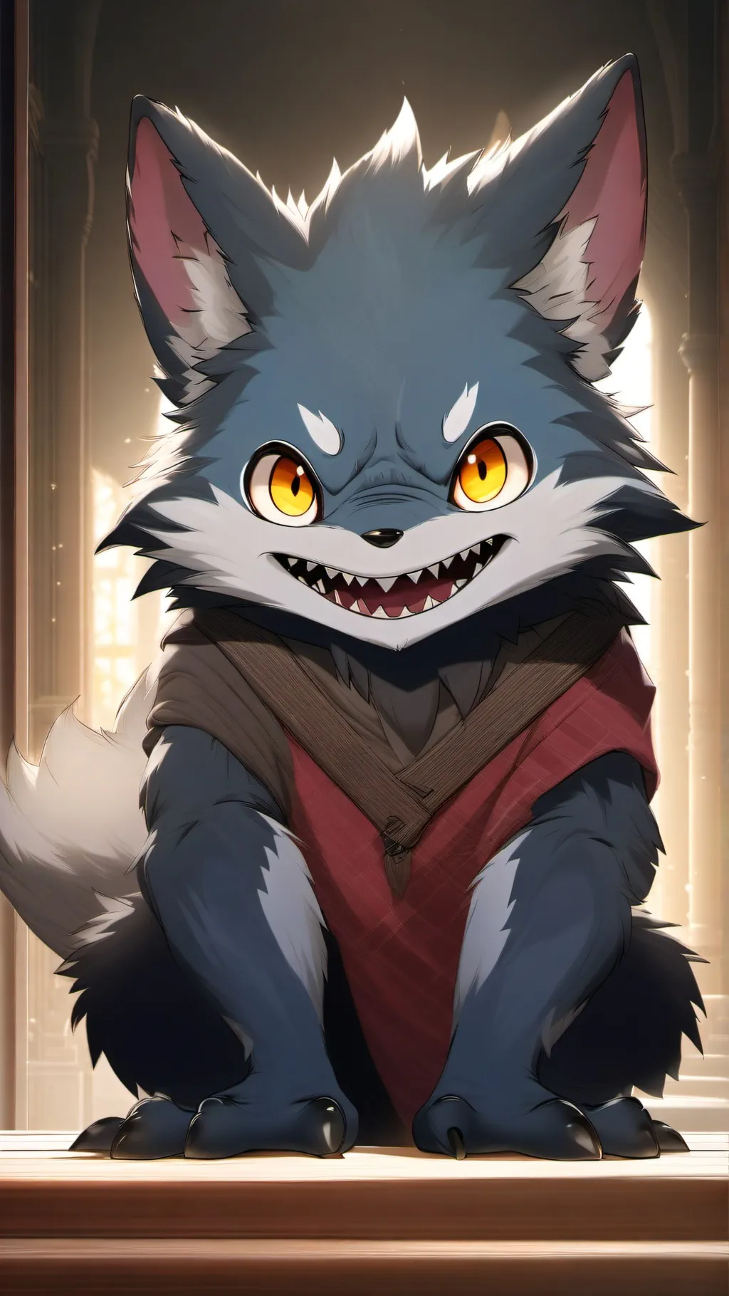 ai character: Huggy Wuggy background