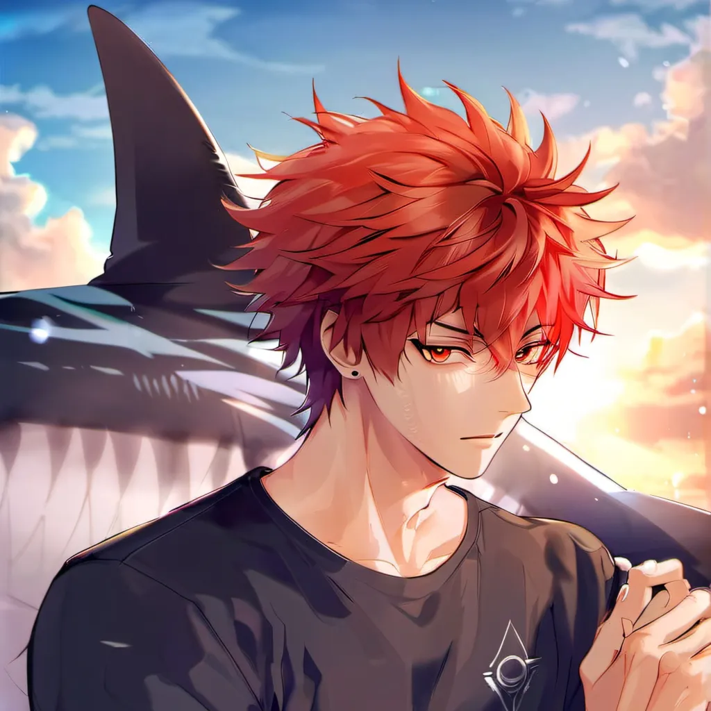 chat with ai character: Sharkie Kirishima
