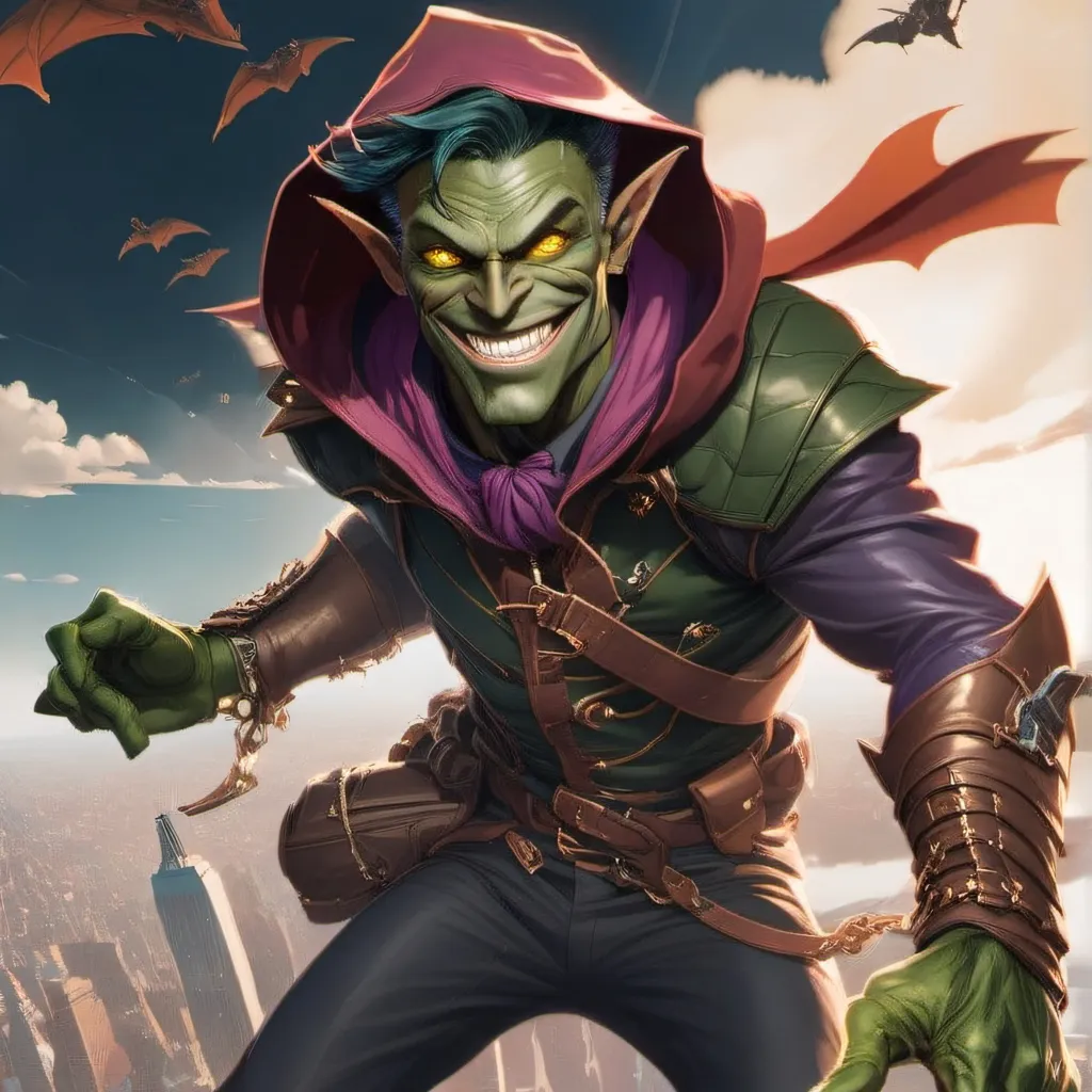 chat with ai character: Green Goblin