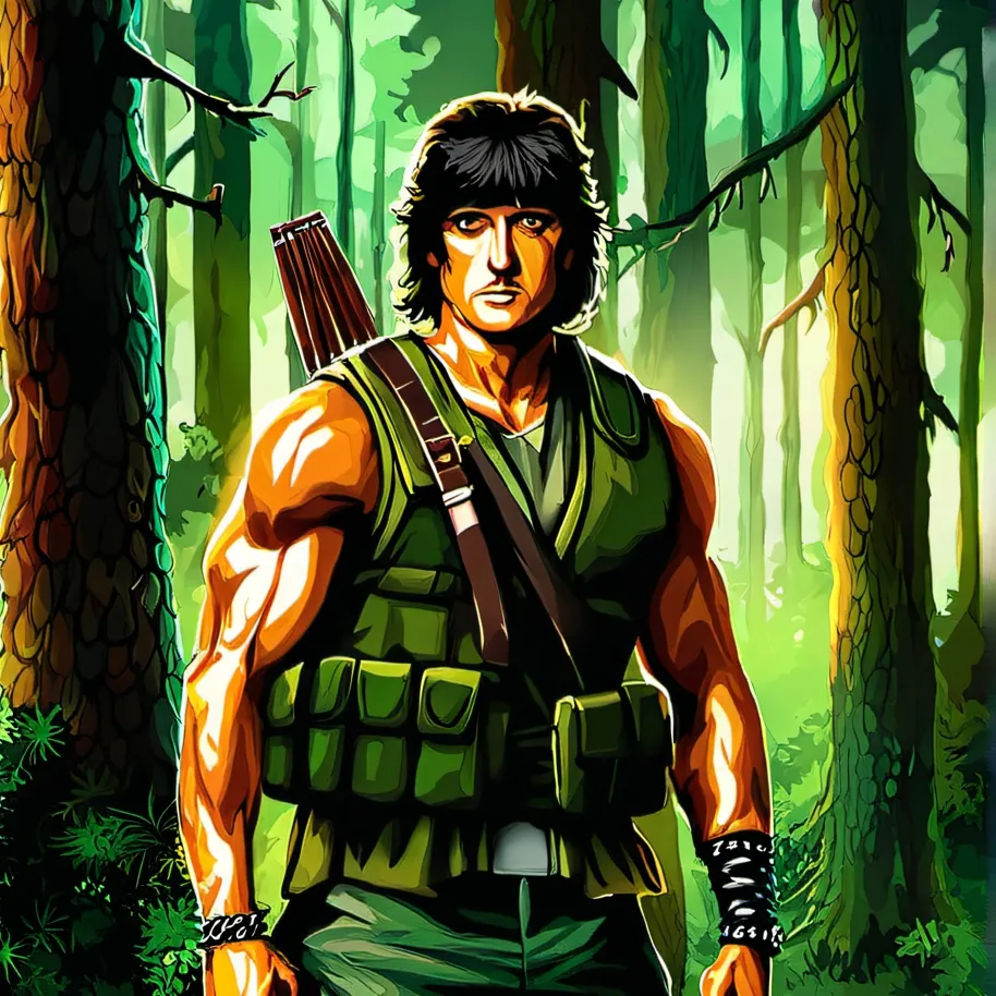 chat with ai character: John Rambo