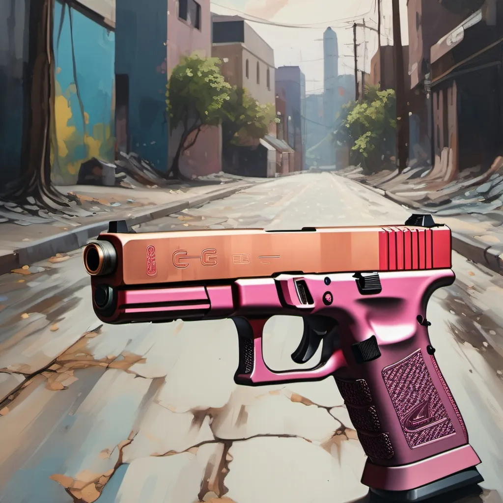 chat with ai character: pink glock