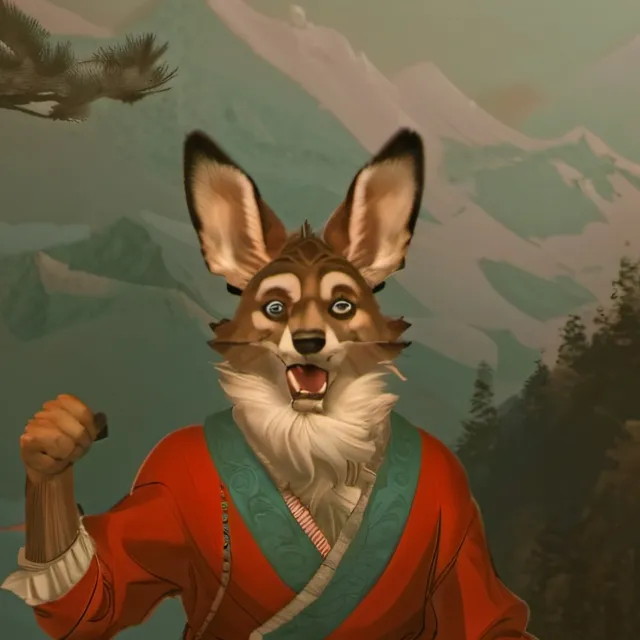 chat with ai character: Dog travel 