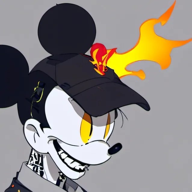 chat with ai character: devil mickey mouse