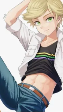 ai character: adrien background