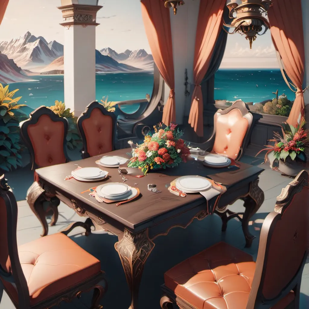 chat with ai character: table