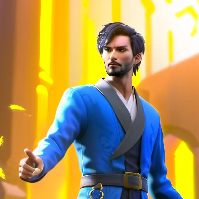 chat with ai character: Blue