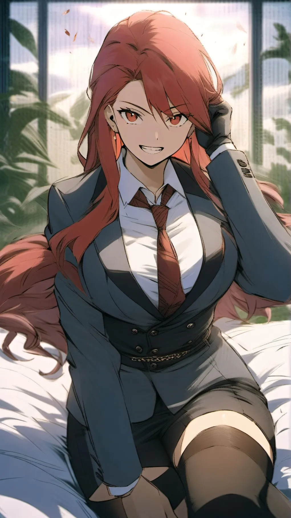 ai character: ms copper background