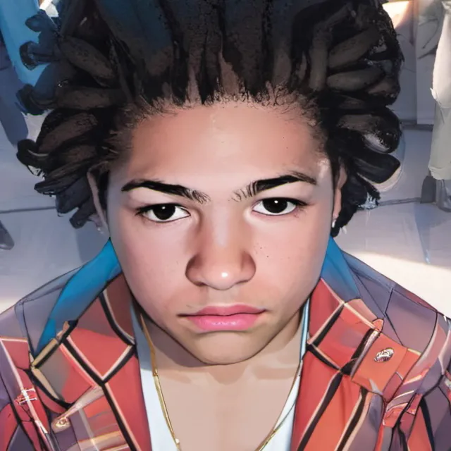 chat with ai character: Rayniel big back 