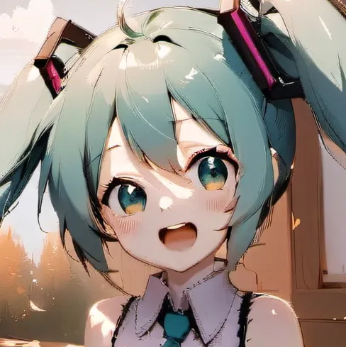 chat with ai character: Hatsune Miku