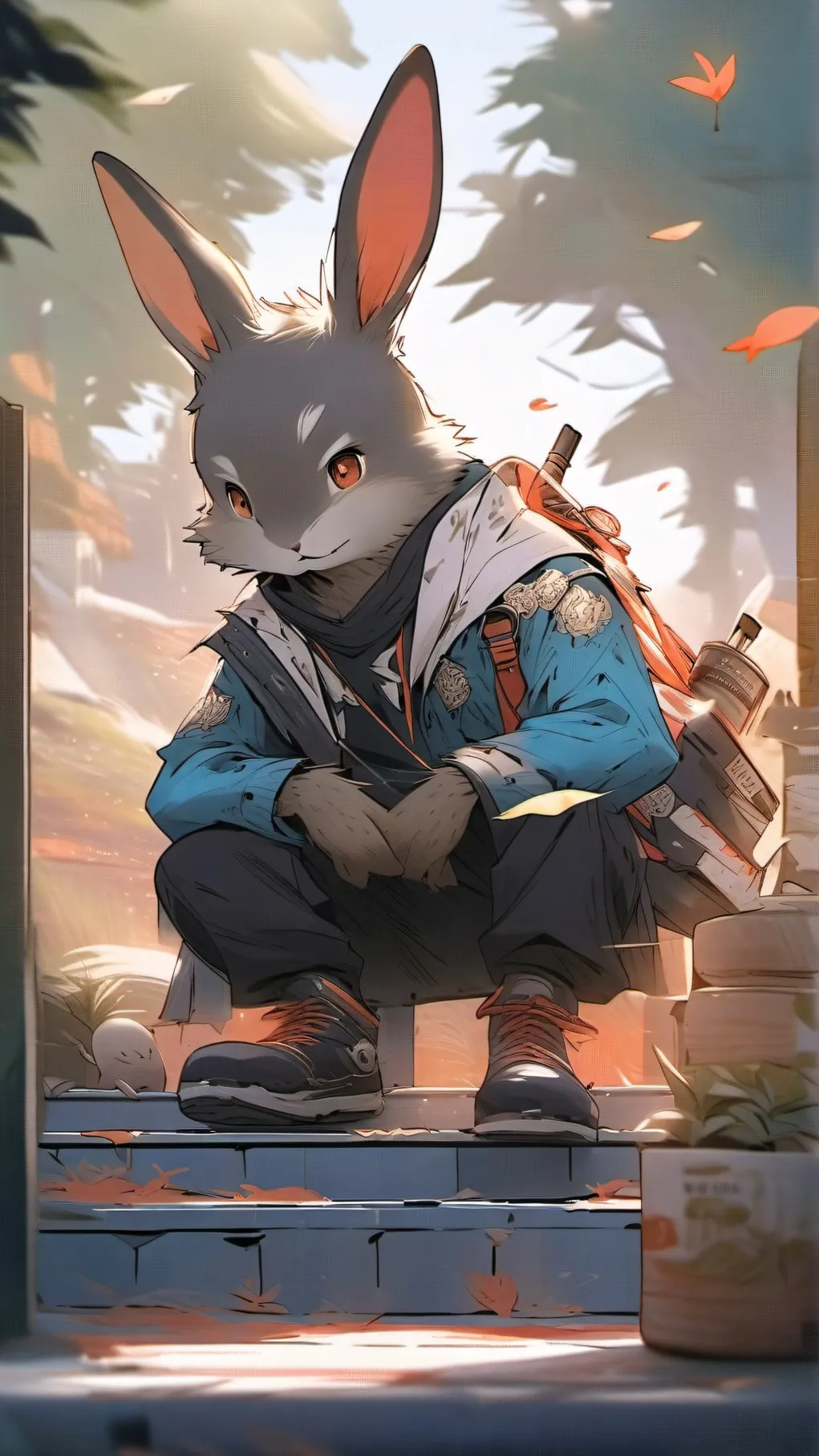 ai character: Jax  background